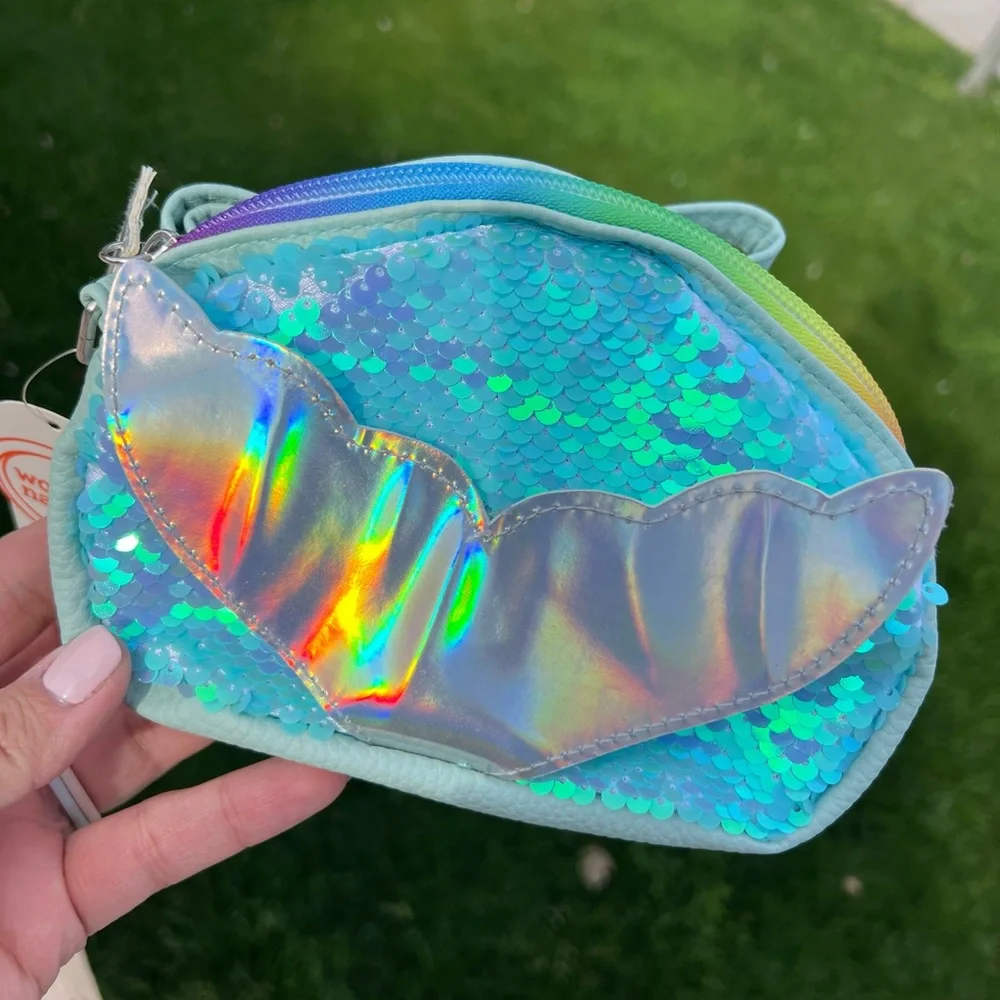 SOLD - Wonder Nation Girls Mermaid Crossbody Bag - Picture 1 of 6